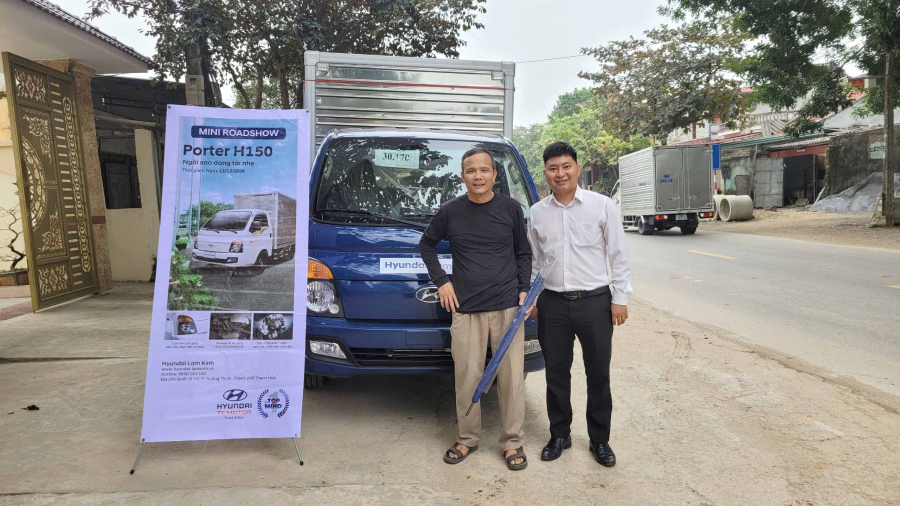 Mini roadshow Hyundai Lam Kinh