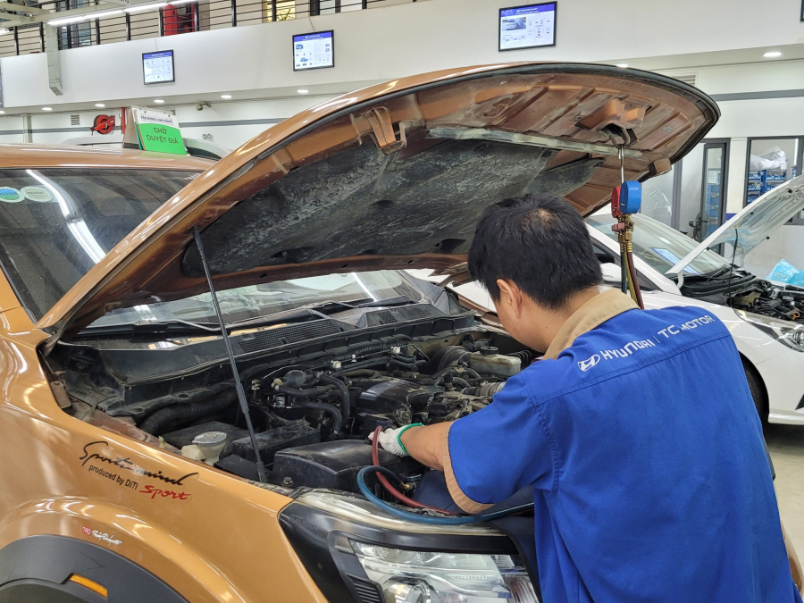 Dịch vụ sửa chữa ô tô của Hyundai Lam Kinh