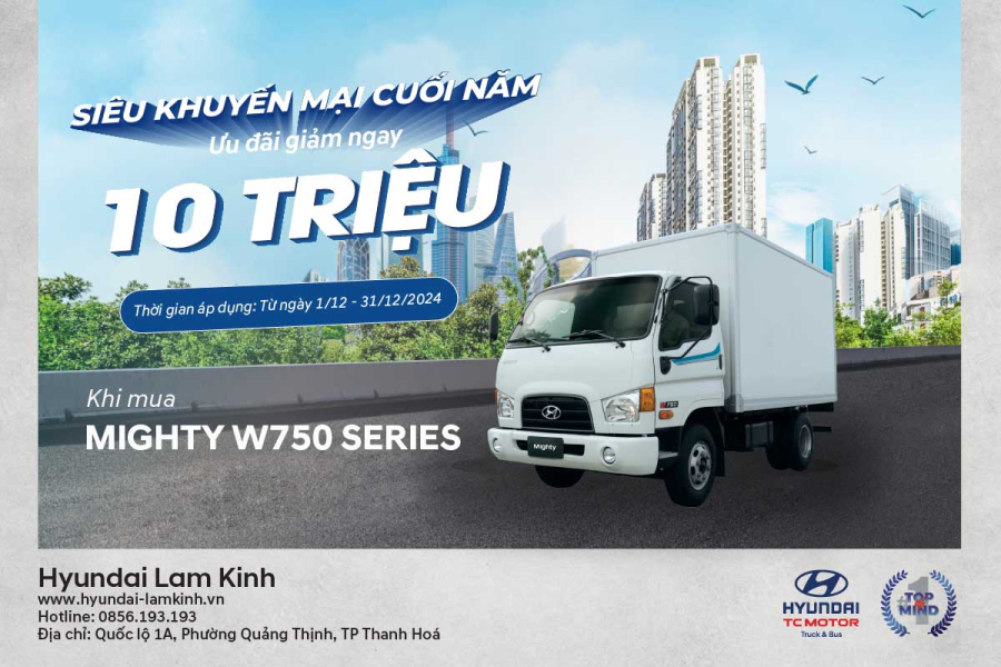 Khuyến mại Mighty W750